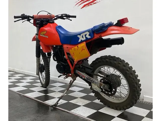 Honda - xr350 - bromfiets - afbeelding 3 van  8