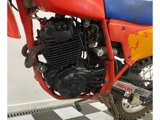 Honda - xr350 - bromfiets - afbeelding 5 van  8