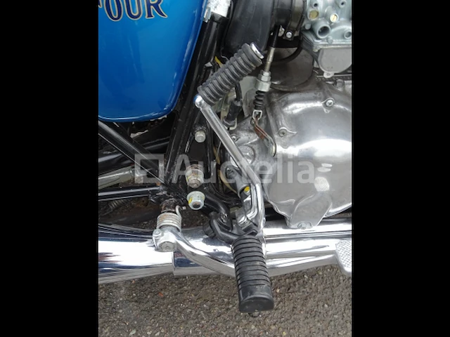 Honda 550 vier super sport motorfiets (voorouder van 1976, weinig km) - afbeelding 9 van  35