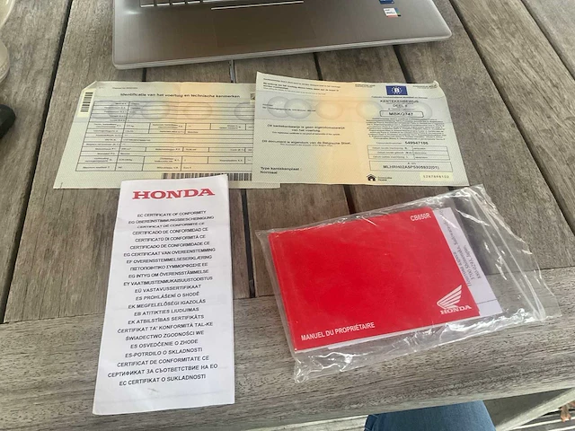 Honda cb650ra motorfiets - afbeelding 4 van  12