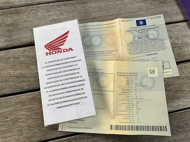 Honda deauville ntv650 motorfiets - afbeelding 10 van  18