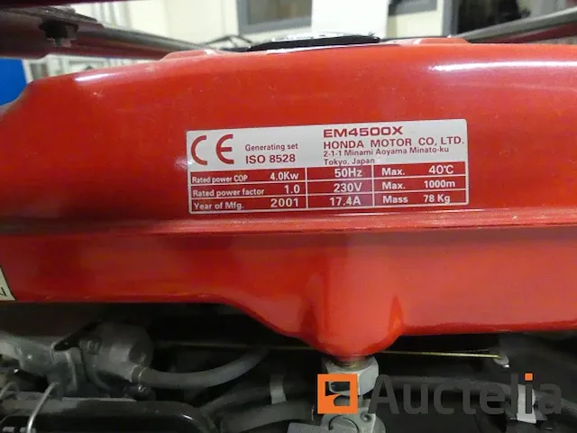 Honda em4500 generator set - afbeelding 4 van  13