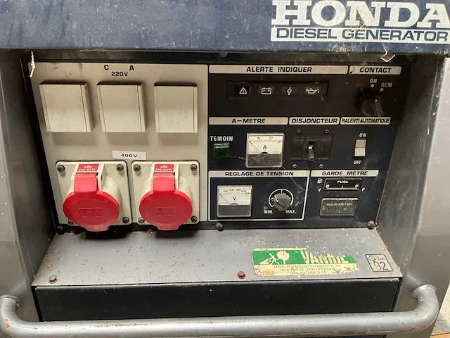 Honda ext12d stroomgenerator - afbeelding 4 van  5