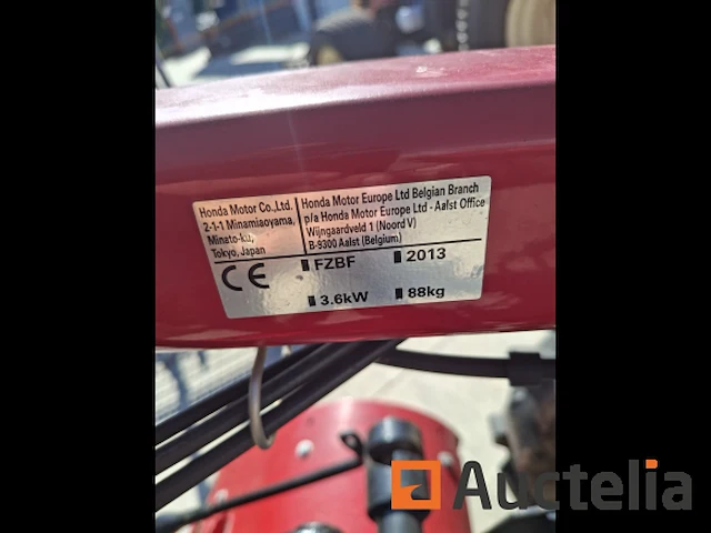 Honda f560 handmatige helmstok met grondfrees - ref 8420-004 - afbeelding 2 van  9