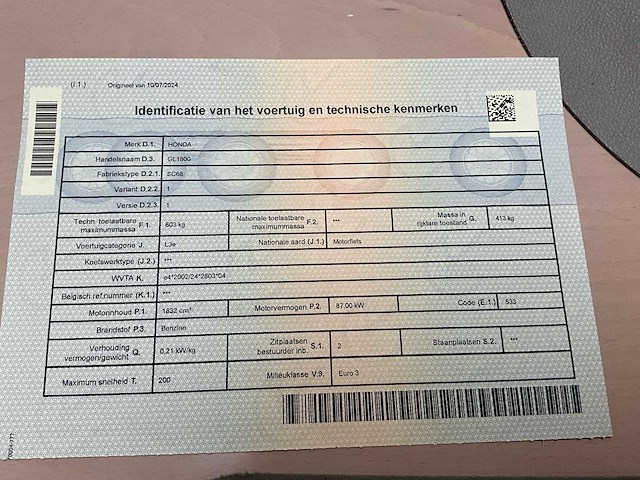 Honda gl1800 touring - afbeelding 23 van  36