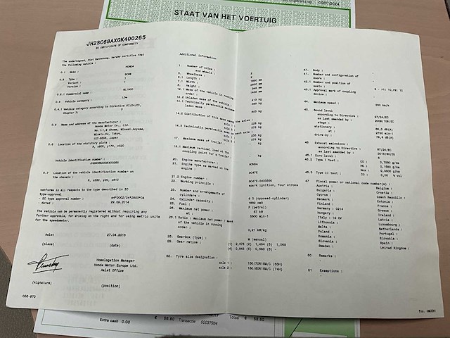 Honda gl1800 touring - afbeelding 33 van  36