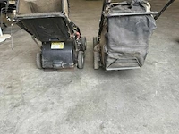 Honda grasmachine voor onderdelen (2x) - afbeelding 2 van  2