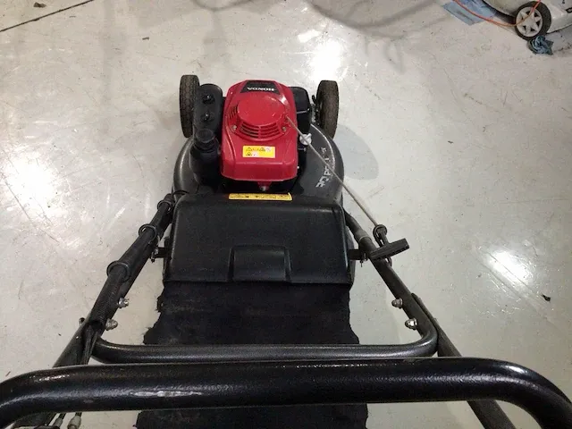 Honda hrh 536 qxe pro roller grasmaaier met wals - afbeelding 4 van  6