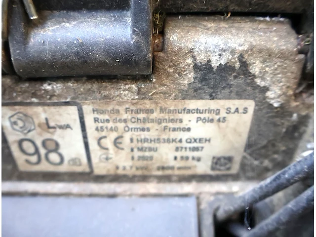 Honda hrh 536 - afbeelding 6 van  6