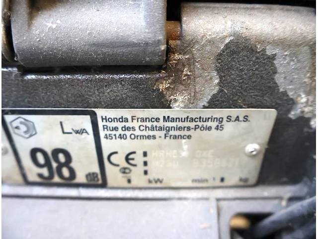 Honda hrh 536 - afbeelding 7 van  7
