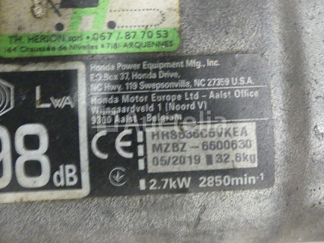 Honda hrs536c grasmaaier - afbeelding 3 van  5