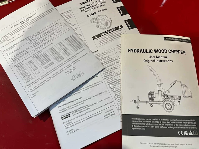 Honda hydraulische houthakselaar - afbeelding 15 van  27