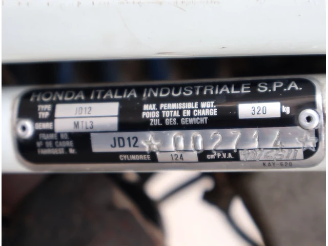 Honda nx 125 - afbeelding 9 van  9