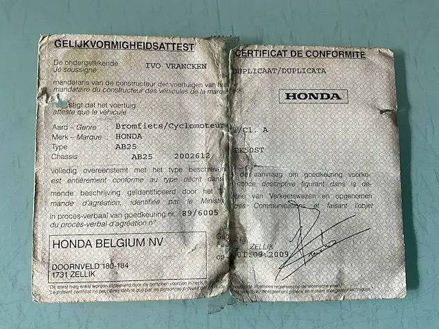 Honda wallaroo scooter (6x) - afbeelding 4 van  15