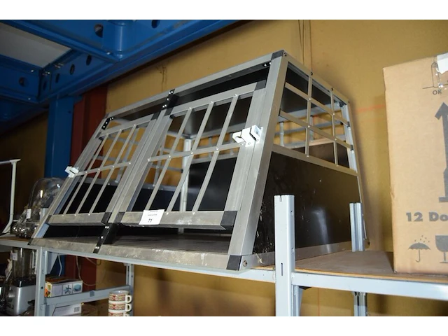 Hondenbench voor auto, 89x65x55 cm - afbeelding 3 van  6