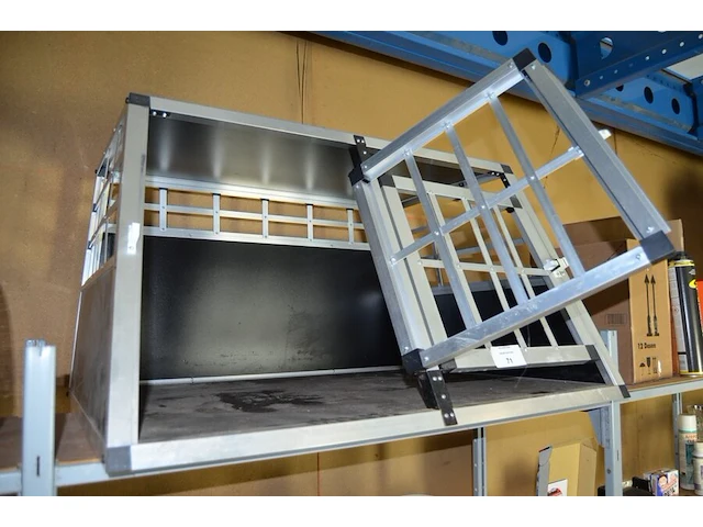 Hondenbench voor auto, 89x65x55 cm - afbeelding 5 van  6