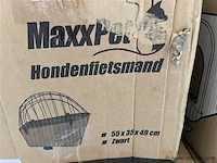 Hondenfietsmand, kleur zwart - afbeelding 1 van  1