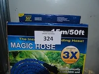 Hondenluik , magic hose 15m , 6 kinder paraplu, fins kegelspel - afbeelding 2 van  6