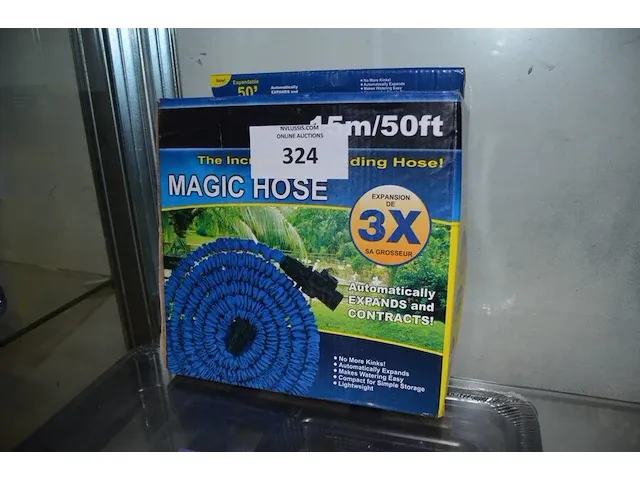 Hondenluik , magic hose 15m , 6 kinder paraplu, fins kegelspel - afbeelding 4 van  6