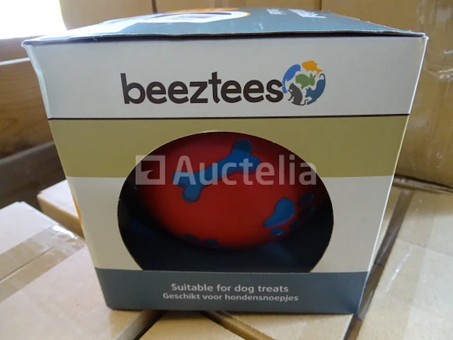 Hondenspeelgoed bal - diameter: 15 cm beeztees - afbeelding 2 van  2