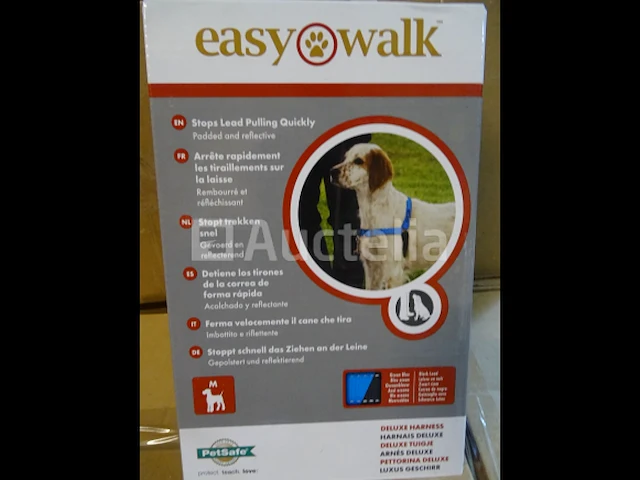 Hondentuig - blauw - m - 1,8 m petsafe easy walk - afbeelding 1 van  3
