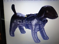 Hondentuig nylon zwart 60-76 cm x 25 mm beeztees - afbeelding 3 van  3