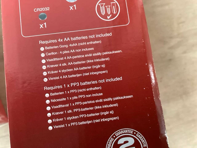 Honeywell dc313nea deurbelset draadloos (3x) - afbeelding 5 van  6