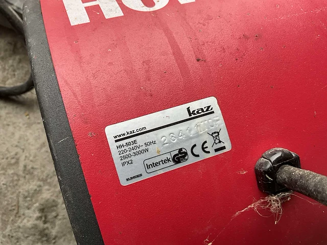 Honeywell hh-503e elektrische verwarming - afbeelding 2 van  3