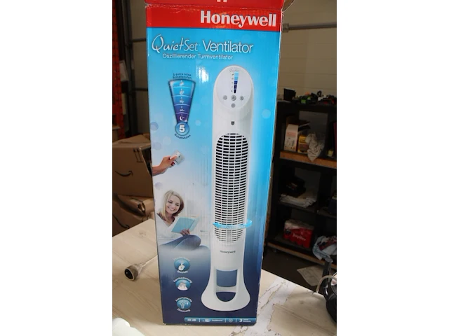 Honeywell quietset-torenventilator - afbeelding 2 van  5