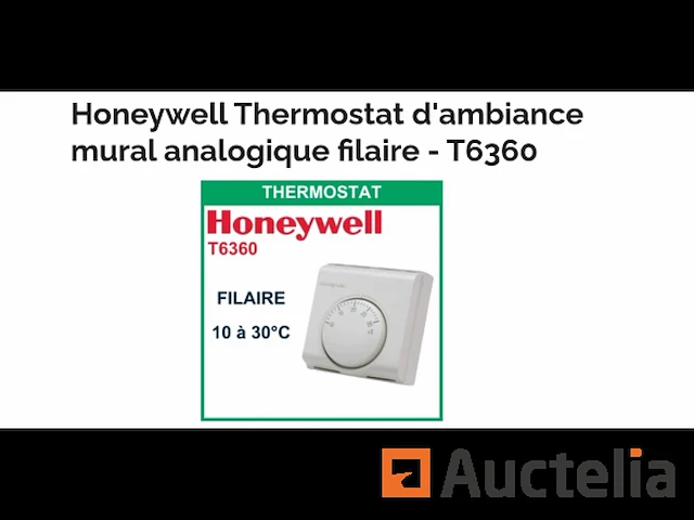 Honeywell t6360 analoge wandthermostaat - afbeelding 1 van  1