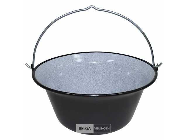 Hongaarse heksenketel emaille 22l - afbeelding 1 van  2