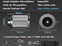 Hon&guan actieve koolfilter - afbeelding 4 van  5