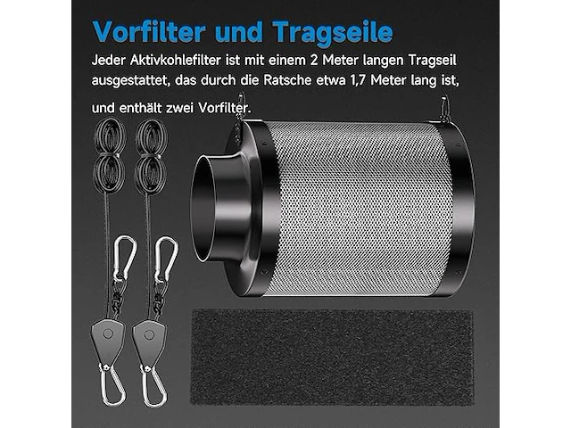 Hon&guan actieve koolfilter - afbeelding 5 van  5