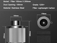 Hon&guan actieve koolfilter - afbeelding 5 van  6