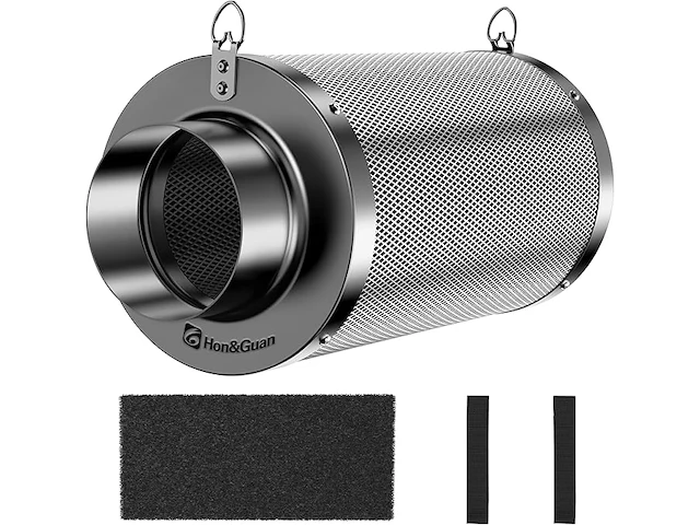 Hon&guan actieve koolstoffilter (100 mm x 200 mm) - afbeelding 1 van  7