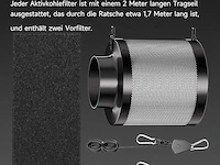 Hon&guan grow actieve koolstoffilter (150 mm x 200 mm) - afbeelding 5 van  5