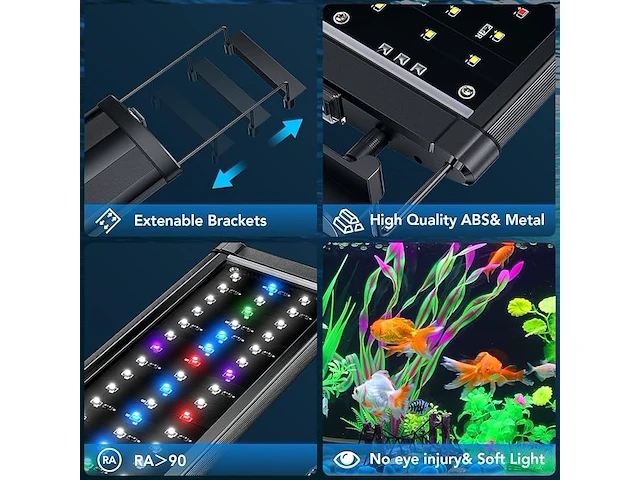 Honpal led-aquariumverlichting - afbeelding 4 van  5