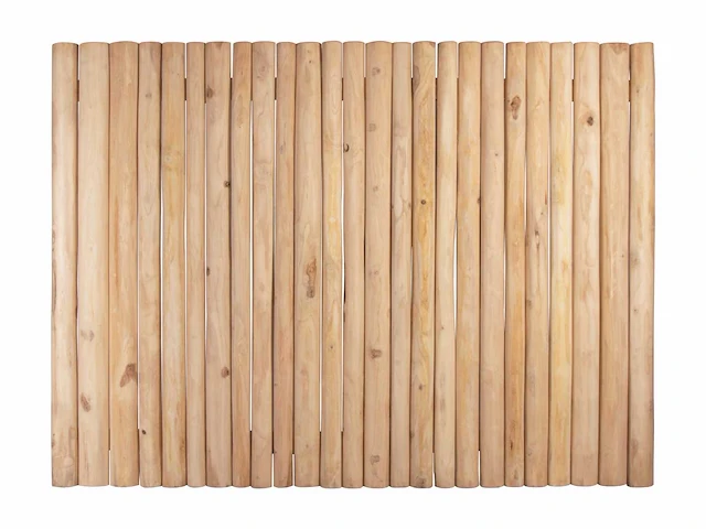 Hoofdeinde 170 cm - teakhouten takken - naturel - afbeelding 2 van  4