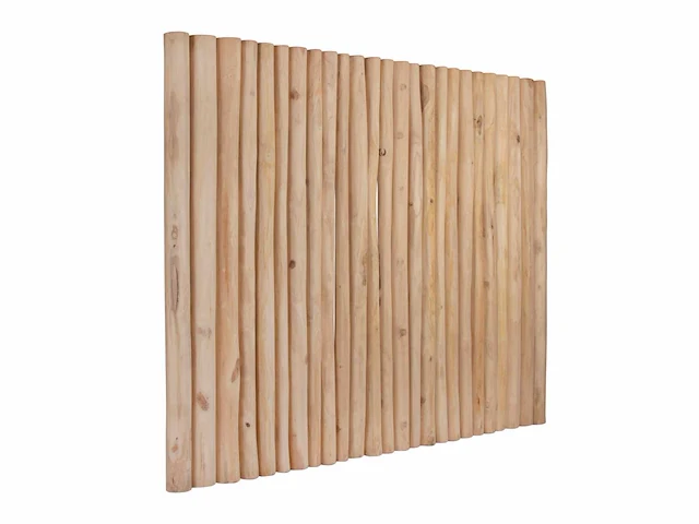 Hoofdeinde 170 cm - teakhouten takken - naturel - afbeelding 3 van  4