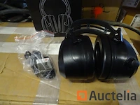 Hoofdtelefoon met ruisonderdrukking en fm bluetooth stier-radio - afbeelding 1 van  5