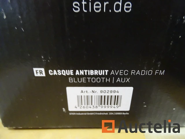 Hoofdtelefoon met ruisonderdrukking en fm bluetooth stier-radio - afbeelding 5 van  5