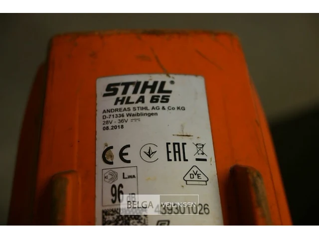 Hoogsnoeier stihl hla 65 - afbeelding 4 van  5