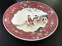 Hoogwaardige jingdezhen famille rose sierbord - afbeelding 22 van  25