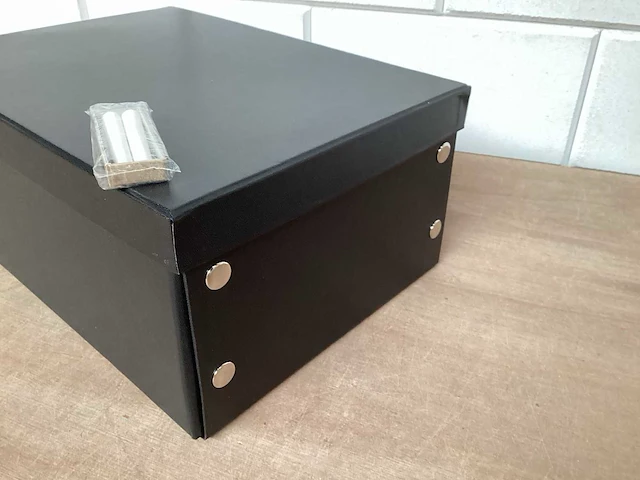 Hoomstyle opbergbox beschrijfbaar met krijt (60x) - afbeelding 3 van  5