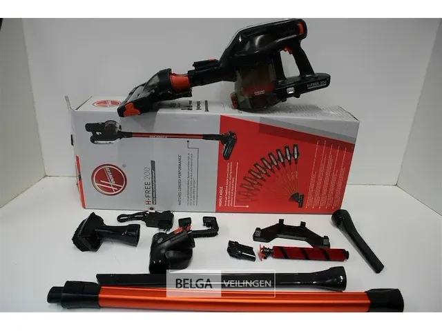 Hoover h-free 222axl oplaadbare steelstofzuiger - afbeelding 1 van  4