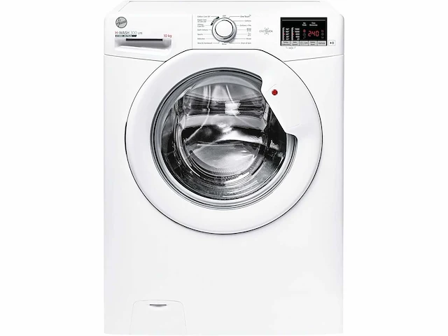 Hoover h wash 300 lite 10 kg 1400 rpm wasmachine wit - afbeelding 1 van  7