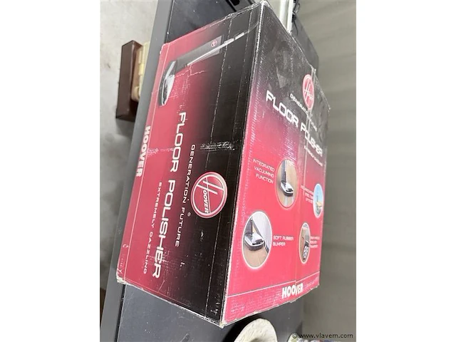 Hoover parketstofzuiger met 3 x 3 borstel - nieuw - afbeelding 4 van  4