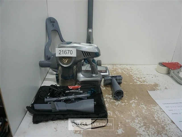 Hoover steelstofzuiger grijs - afbeelding 1 van  1