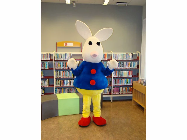 Hopla decor, hopla mascotte kostuum en promotiematerialen - afbeelding 6 van  22