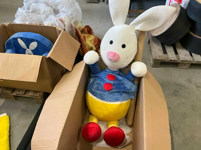 Hopla decor, hopla mascotte kostuum en promotiematerialen - afbeelding 7 van  22